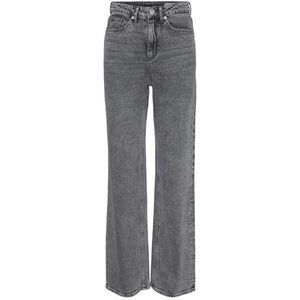 VERO MODA Women's VMTESSA HR Straight RA206 GA NOOS Jeans, Medium Grey Denim, 29/34, Medium Grey Denim, 29W x 34L