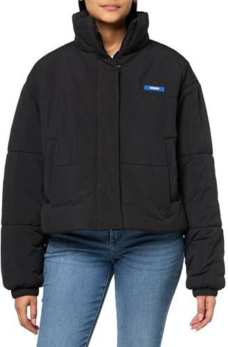 HUGO - Waterafstotende Jas - Zwart - 100% Polyamide