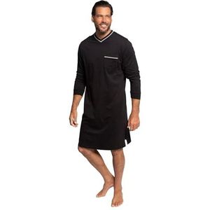 JP 1880 Heren nachthemd pyjama's, zwart, L, zwart, L