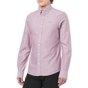 Slim Classic Oxford Shirt, rood, M