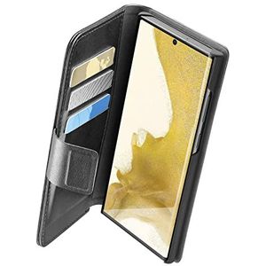 cellularline - Book Agenda - Galaxy S23 Ultra - Flip Case met magnetische sluiting - Elegant en functioneel in één oplossing - Zwart