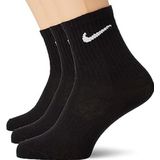 Nike Heren Everyday Lightweight Crew trainingssokken (3 paar) sokken, zwart (black/white), 38-42 (fabrieksmaat: M)