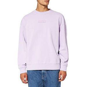 HUGO Sweatshirt voor dames, Bright Purple521, L