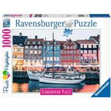Ravensburger puzzel Kopenhagen, Denemarken/Copenhague, Danemark - Legpuzzel - 1000 stukjes Scandinavian Places