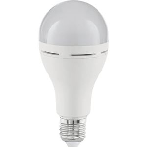 EGLO - E27 - LED-lamp - Noodlichtfunctie - Oplaadbare Batterij - 3000 K Warmwit