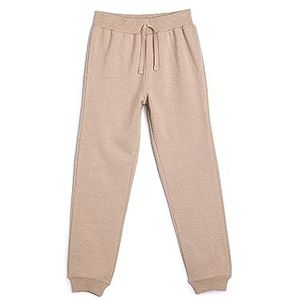 Koton Girls Jogger Sweatpants Basic Trekkoord, 050 (Beige), 9-10 Jahre