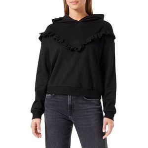 UCY Dames sweatshirt met capuchon 12620051-UC01, zwart, S, zwart, S