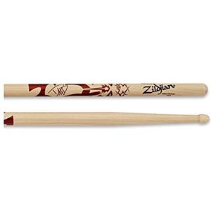 Zildjian Artist Series Hickory Drumsticks - Wood Tip, David Grohl
