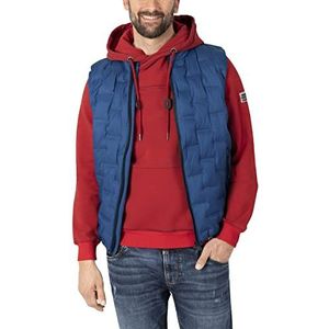 Timezone Heren Bonded Vest 3, Dark Royal Blue, M