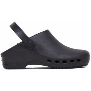 REPOSA Uniseks Eco-klompen en muiltjes, Zwart, 34/35 EU Étroit