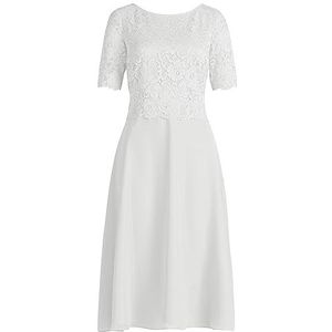Vera Mont Vera Mont Dames 0264/4825 jurk, offwhite, 54, gebroken wit, 54