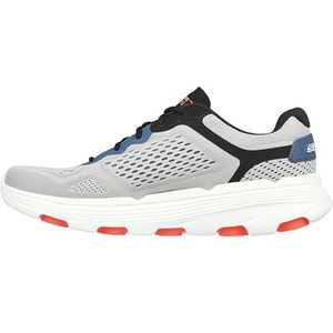 Skechers Heren GO Run 7.0 Sneakers, grijs en multi textiel/synthetisch, 10 UK, Grijs en Multi Textiel Synthetisch, 10