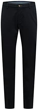 bugatti - Chino - Zwart - Regular Fit - Gevoerde Zoom/Rand