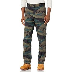 Dickies Werkbroek voor heren, Hunter Groene Camo, 40W / 32L