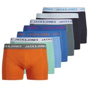 Jack & Jones - Jaccarl Solid - Boxershorts - Navy - 7 Pack