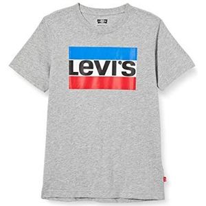 Levi's Kids sportswear logo tee jongens 2-8 jaar, grey heather, 24 Maaden