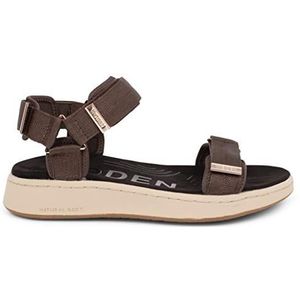 Woden Sandalen Line, 091 Bruin, 36 EU