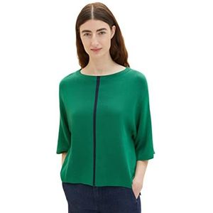 TOM TAILOR Dames trui 1035299, 31032 - Vivid Leaf Green, XL