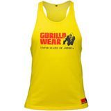 Gorilla Wear - Classic tanktop - beige - bodybuilding sport dagelijks leven vrije tijd met logo-opdruk licht en comfortabel voor optimale beweging van katoen