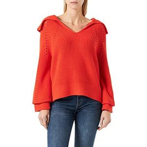 TOM TAILOR Dames trui 1035297, 15612 - Fever Red, XS