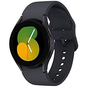Samsung Galaxy Watch5 Smartwatch, gezondheidsbewaking, sporthorloge, lange batterijduur, Bluetooth, 40 mm, grafiet, 1 jaar garantie [Amazon uitgesloten] - Franse versie