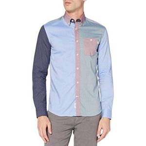 Hackett London Heren Hkt Oxford Mix Shirt