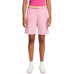 ESPRIT Dames 993EE1C305 Shorts, 695/PASTEL PINK, 34, 695/pastel pink, 34