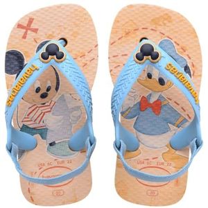 Havaianas Baby Disney Classics II Flip Flop Unisex Baby, Pop Yellow, 17/18 EU