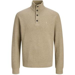 JACK & JONES Jprblurichard Knit High Neck, Tigers Eye, XS