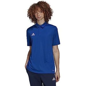 adidas Heren Entrada 22 Polo Shirt, Royal Blue, L