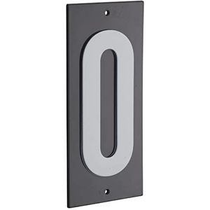 THIRARD 00967170 – signaalbord 56 x 130 mm 0 om te schroeven – wandbord met opmerking – nummer 0 – accessoires / uitrusting – deuruitrusting