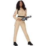 Ghostbusters Ladies Costume, Jumpsuit & Inflatable Backpack, (L)