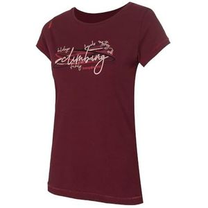 TRANGO T-shirt CERVIA Bordeaux S Dames, Bordeaux, S