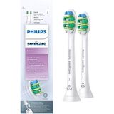 Philips Sonicare Opzetborstels Intercare - 2 Stuks - Voor optimaal bereik tussen de tanden - Selecteer automatisch de optimale poetsstand - Voor alle Philips Sonicare tandenborstels - HX9002/10