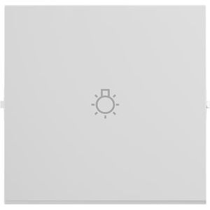 LEGRAND, SEANO wipschakelaar met lichtsymbool voor wisselschakelaar, knop en kruisschakelaar, schakelaarafdekking, wipplaat, kleur: antraciet gelakt, 765113