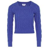 BLONDA Trui  royal blue/koningsblauw