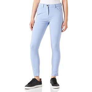 ESPRIT Collection Met Tencel™: bi-elastische broek, 425, Blue Lavender., 32W x 28L