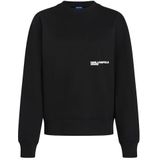 Karl Lagerfeld - Karlism Sweat - Sweatshirt - Zwart - Relaxed Fit