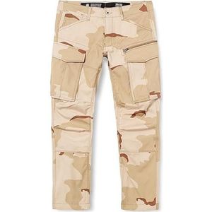 G-STAR RAW Rovic Zip 3D Regular Tapered heren Broek,bruin (Dk Brick Desert Camo),35W / 32L
