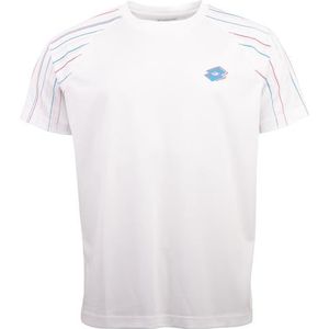 Trui - Bright White - Sneldrogende Kwaliteit - Logoprint - Korte Mouwen