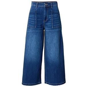 s.Oliver Dames Jeans Culotte, Blue Denim, 34/34