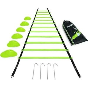 Yes4All HBNV Agility Ladder, Combo Lime