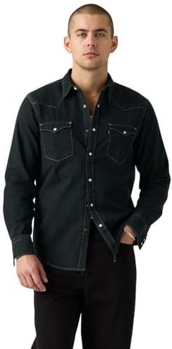 LEVI'S ® Overhemd 'Barstow Western Standard Shirt'  zwart