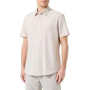 Slhreg-New Linen Shirt Ss Noos, Pure kasjmier, S
