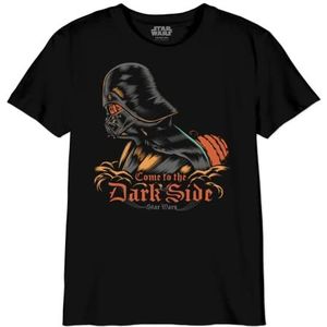 Star Wars BOSWCLATS069 T-shirt, zwart, 8 jaar, zwart, 8 Jaren