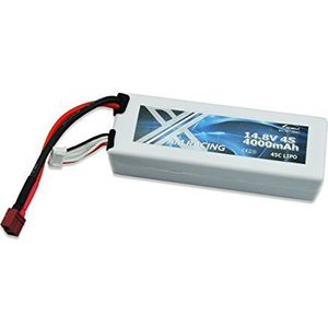 Amewi 28901 LiPo-accu 4S 14,8V 4000mAh 45C hardcase, Deans