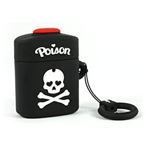 Mojippower - Veleno - Beschermhoes voor AirPods 1 en 2 - Zacht - Duurzaam