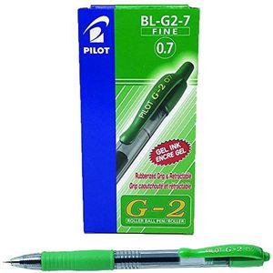 Pilot G207 Gelpen 0,7 mm F 12 stuks groen