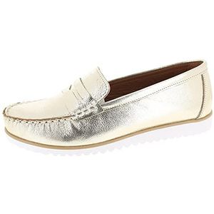 Andrea Conti Ballerina Ballerina's voor dames, goud, 37 EU, Gold, 37 EU