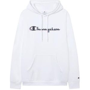 Champion Heren Legacy Man - Big Logo Hoodie, Wit, M, Wit (Ww001), M